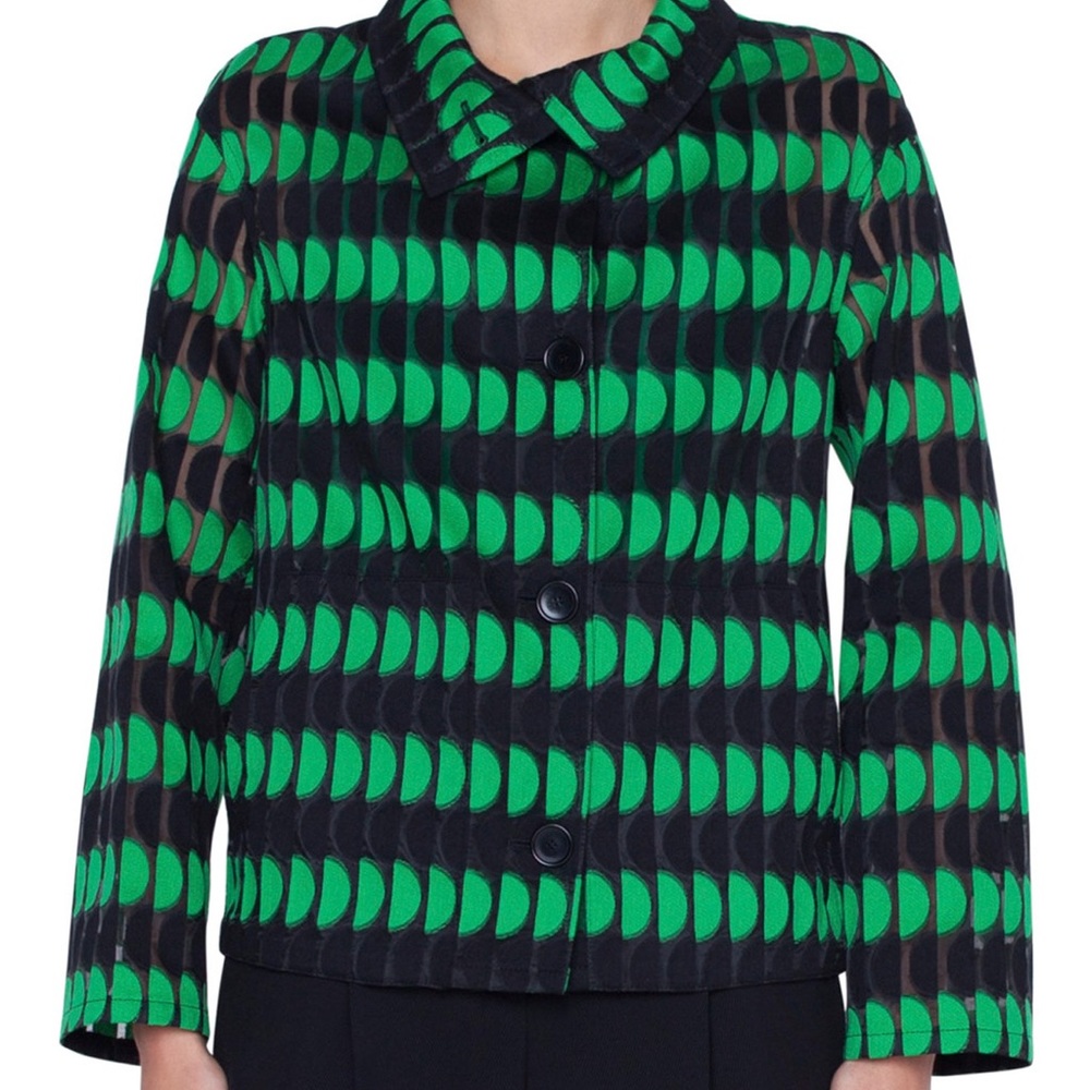 Akris Punto Memphis Scallop Jacket